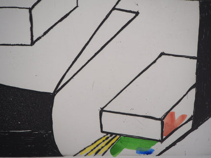 Joan GARDY ARTIGAS : Nature morte - Gravure originale signée