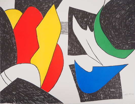 Joan GARDY ARTIGAS : Le commencement - Lithographie originale signée