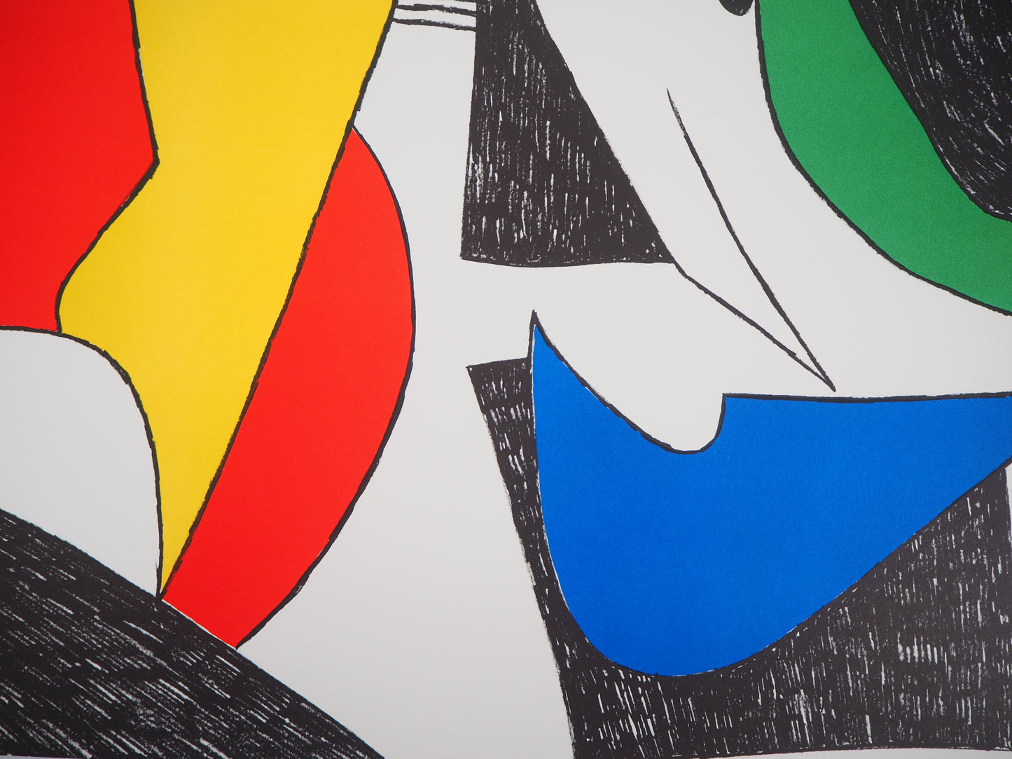 Joan GARDY ARTIGAS : Le commencement - Lithographie originale signée