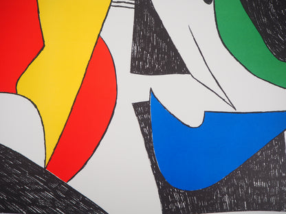 Joan GARDY ARTIGAS : Le commencement - Lithographie originale signée