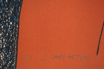 Joan GARDY ARTIGAS : Falaise - Lithographie originale signée