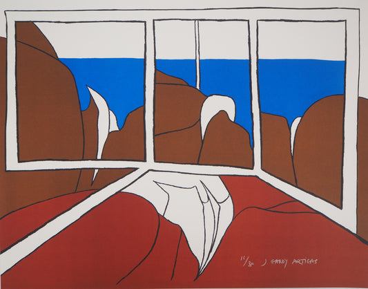 Joan GARDY ARTIGAS : Singapour - Lithographie originale signée