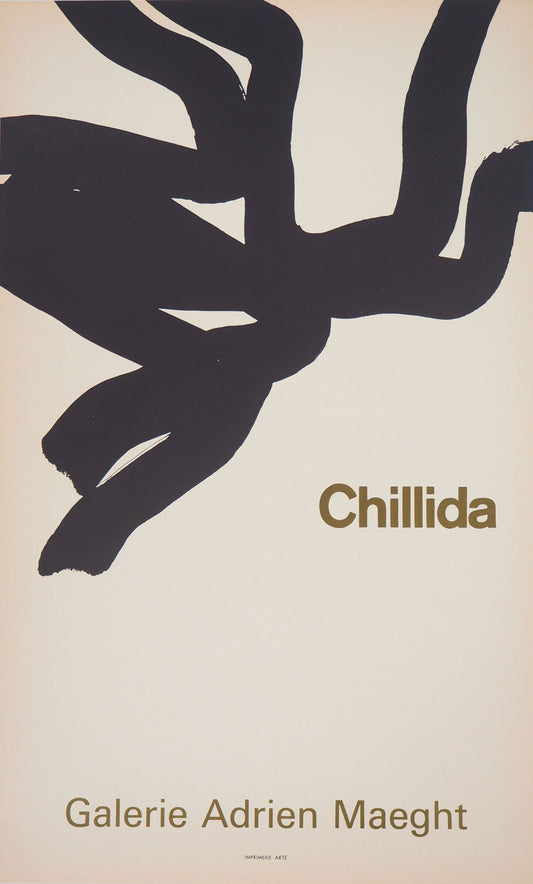 Eduardo CHILLIDA : Expo 1966 - Sérigraphie originale