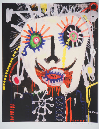 Paul KOSTABI : La grande évasion - Giclée originale signée