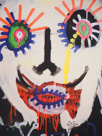 Paul KOSTABI : La grande évasion - Giclée originale signée
