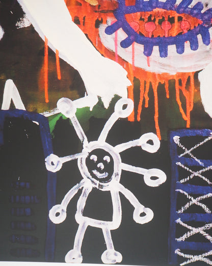 Paul KOSTABI : La grande évasion - Giclée originale signée