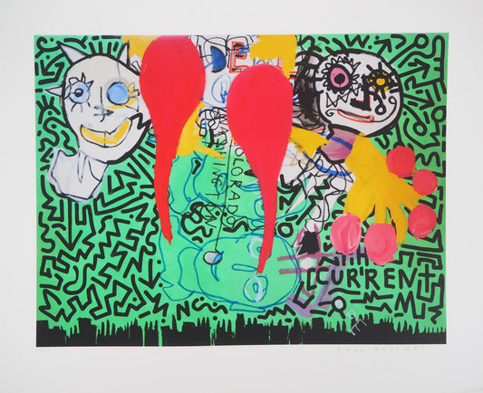 Paul KOSTABI : Neurotypique - Giclée originale signée