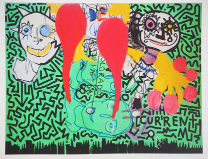 Paul KOSTABI : Neurotypique - Giclée originale signée