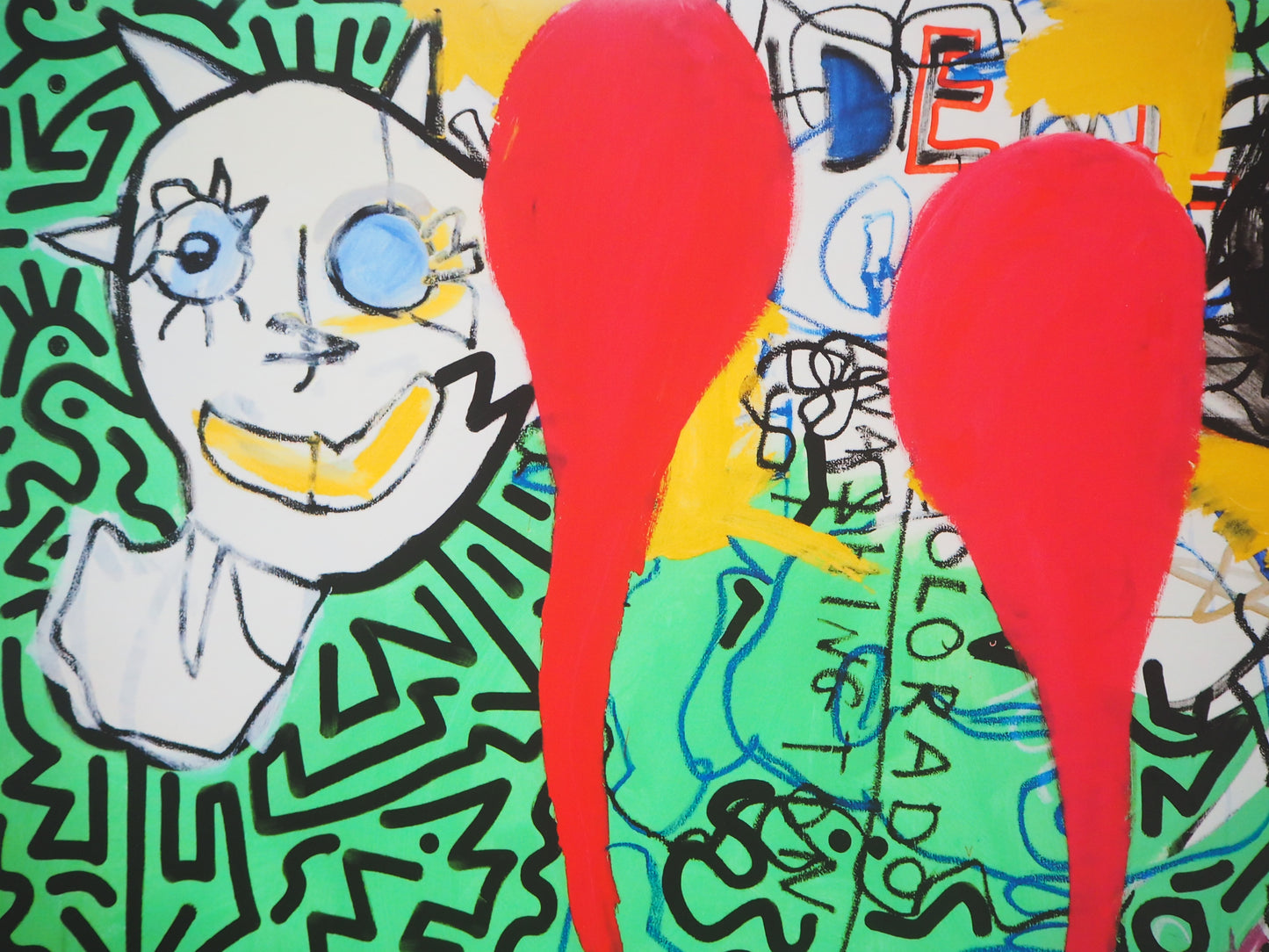 Paul KOSTABI : Neurotypique - Giclée originale signée