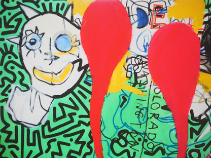 Paul KOSTABI : Neurotypique - Giclée originale signée