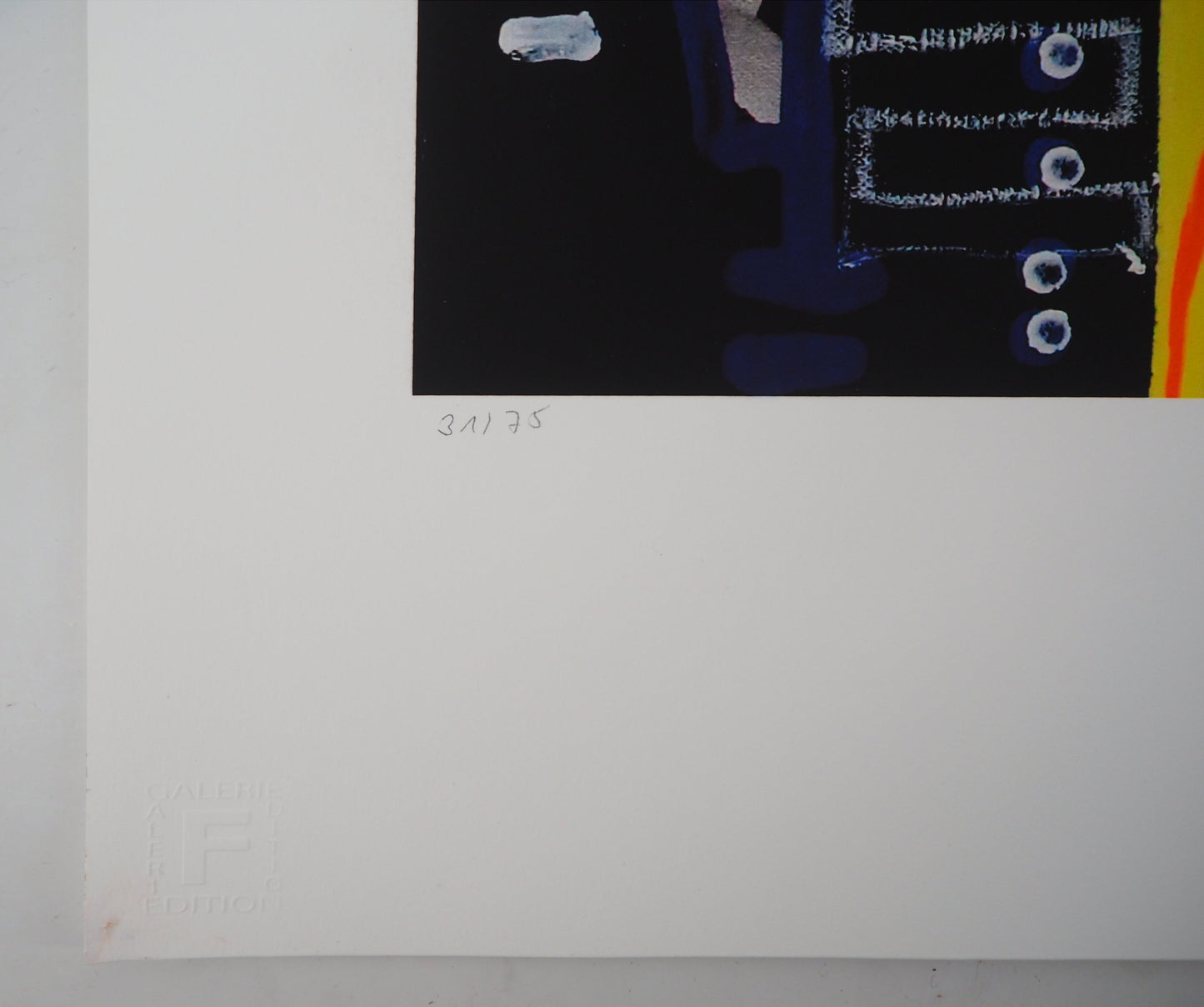 Paul KOSTABI : Homme en folie - Giclée originale signée