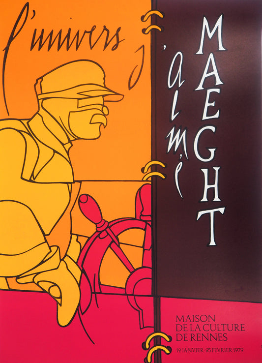 Valerio ADAMI : L’univers d'Aimé MAEGHT - Lithographie originale