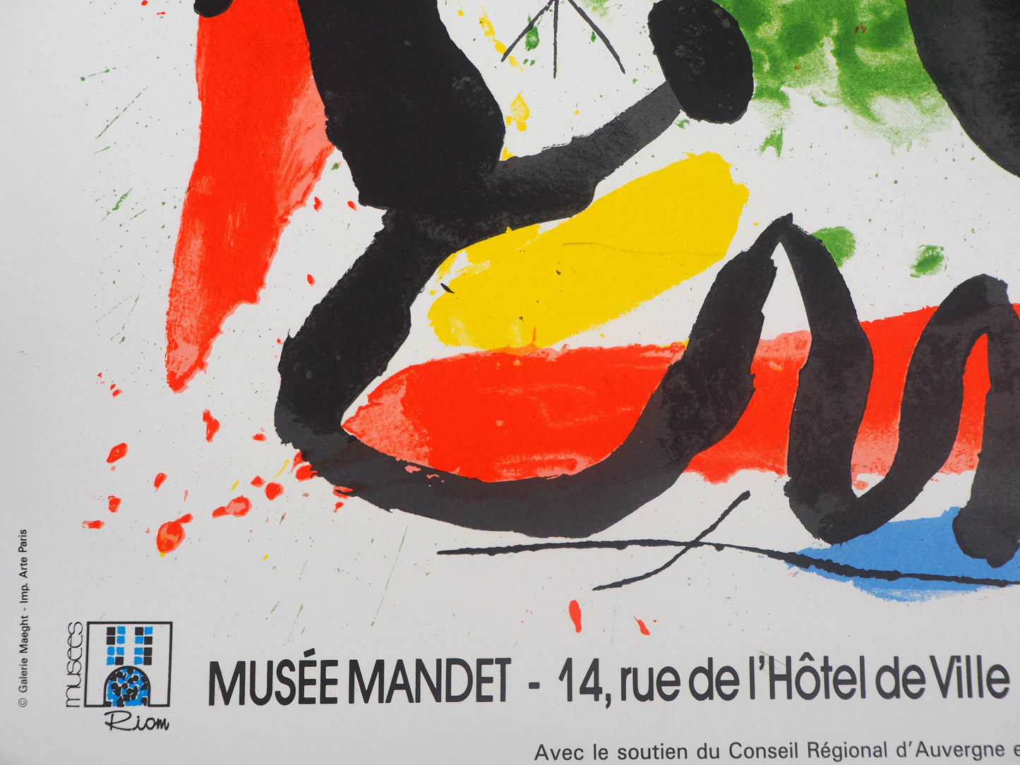 Joan MIRO : Oeuvre gravé - Lithographie signée
