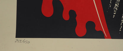 Shepard FAIREY (OBEY) : MISFITS 40TH Crypth - Lithographie originale signée