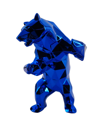 Richard ORLINSKI : Standing Bear (Blue edition) - Sculpture originale