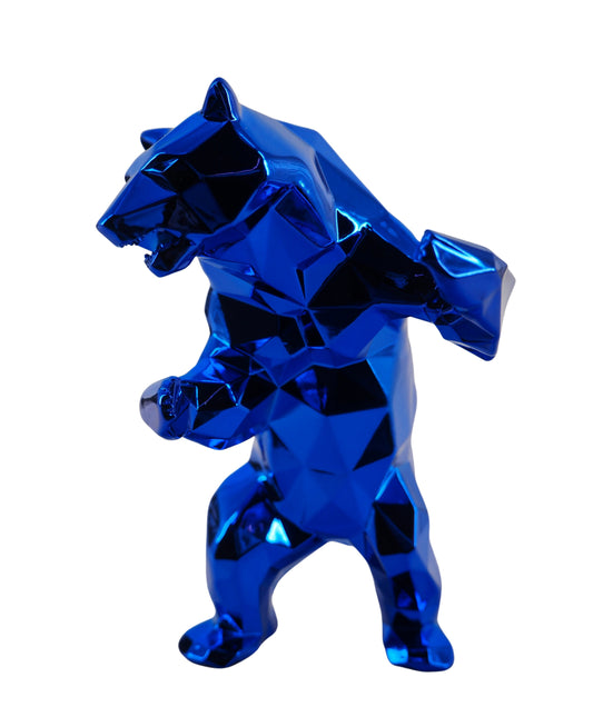Richard ORLINSKI : Standing Bear (Blue edition) - Sculpture originale