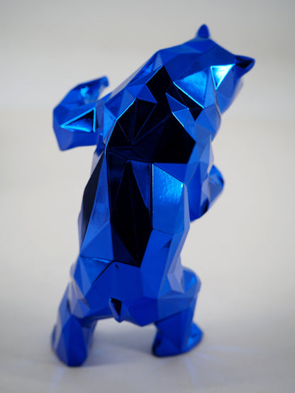 Richard ORLINSKI : Standing Bear (Blue edition) - Sculpture originale