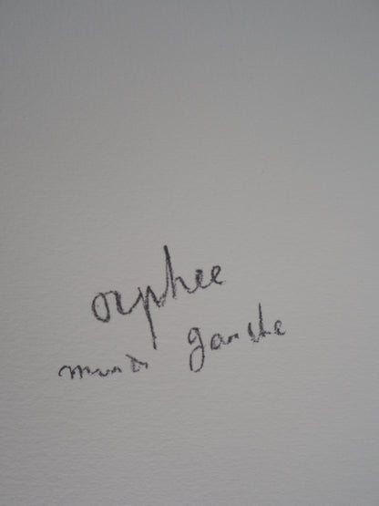 Jean COCTEAU : Orphée - Lithographie signée