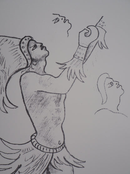 Jean COCTEAU : Orphée - Lithographie signée