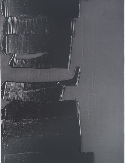 Pierre SOULAGES : Peinture 4 juillet 2021 - Affiche originale