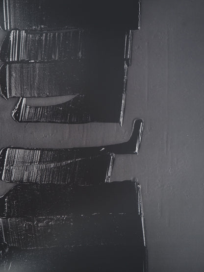 Pierre SOULAGES : Peinture 4 juillet 2021 - Affiche originale