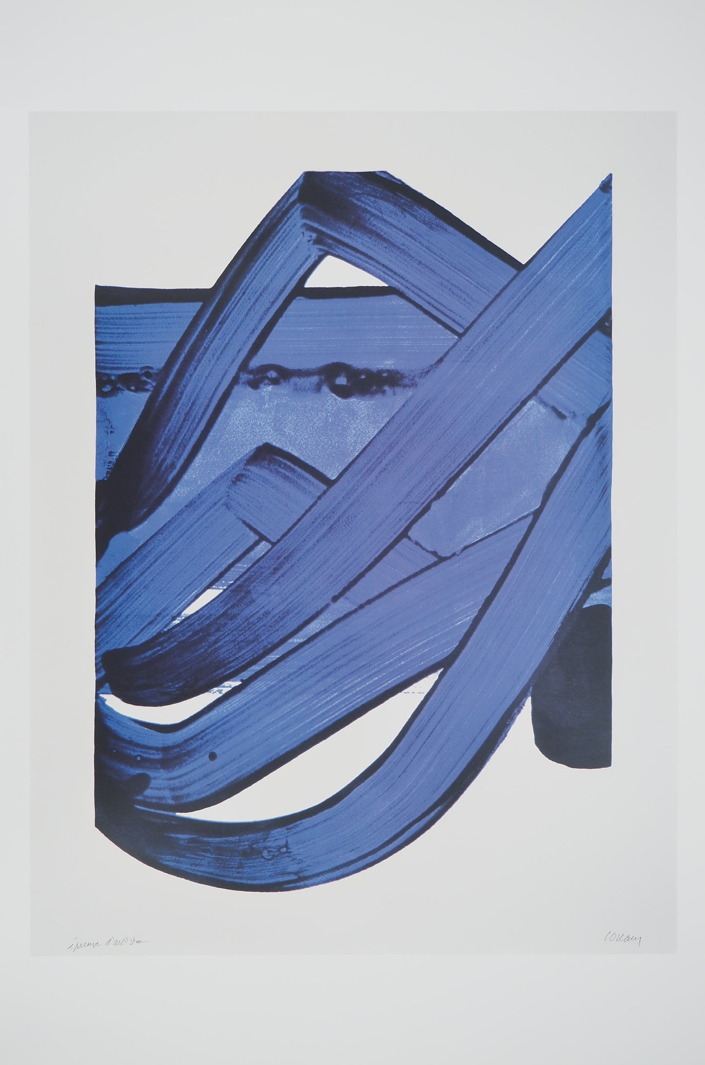 Pierre SOULAGES: Screenprint n°18 - Original signed poster