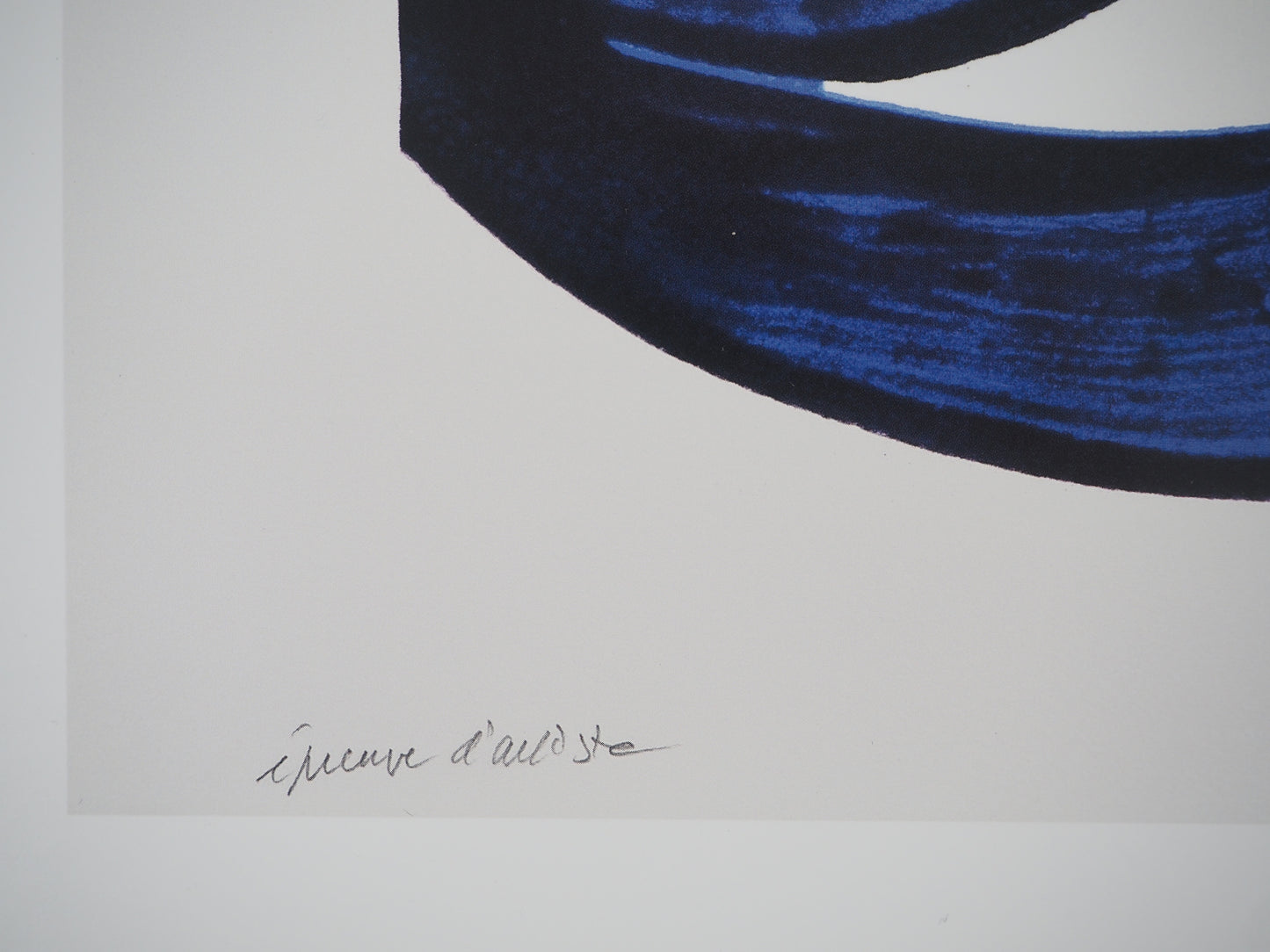 Pierre SOULAGES: Screenprint n°18 - Original signed poster