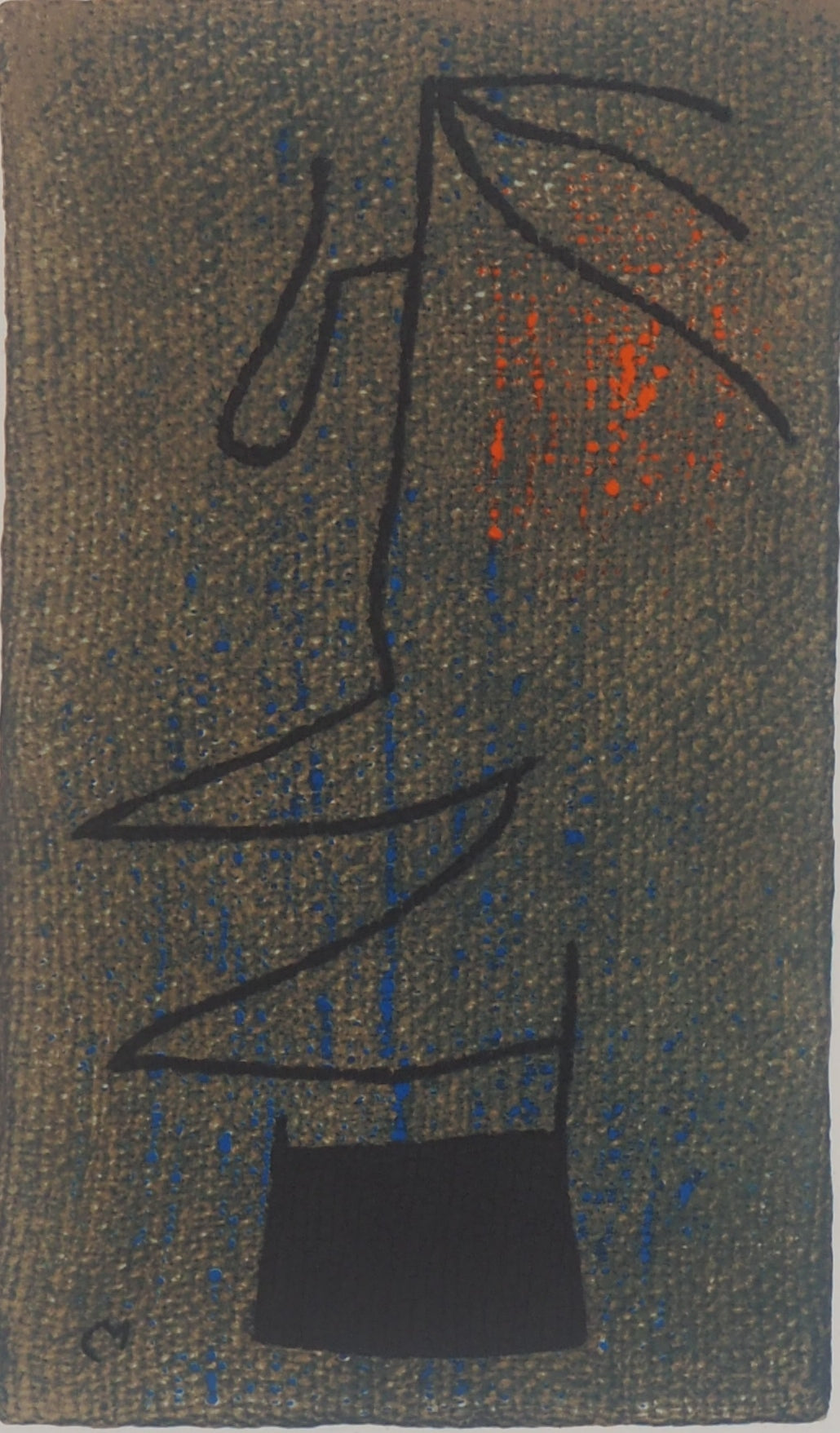 Joan MIRO : Fierté féminine -Lithographie signée