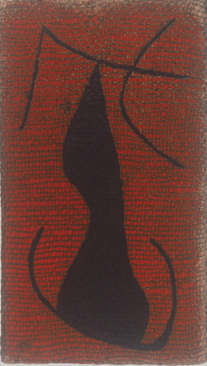 Joan MIRO : Femme allongée - Lithographie signée