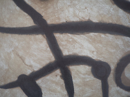 Joan MIRO : Femme verte et oiseau - Lithographie signée