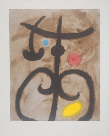 Joan MIRO : Soeurs jumelles - Lithographie signée