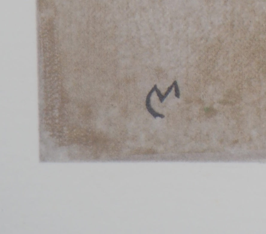 Joan MIRO : Modèle féminin - Lithographie signée