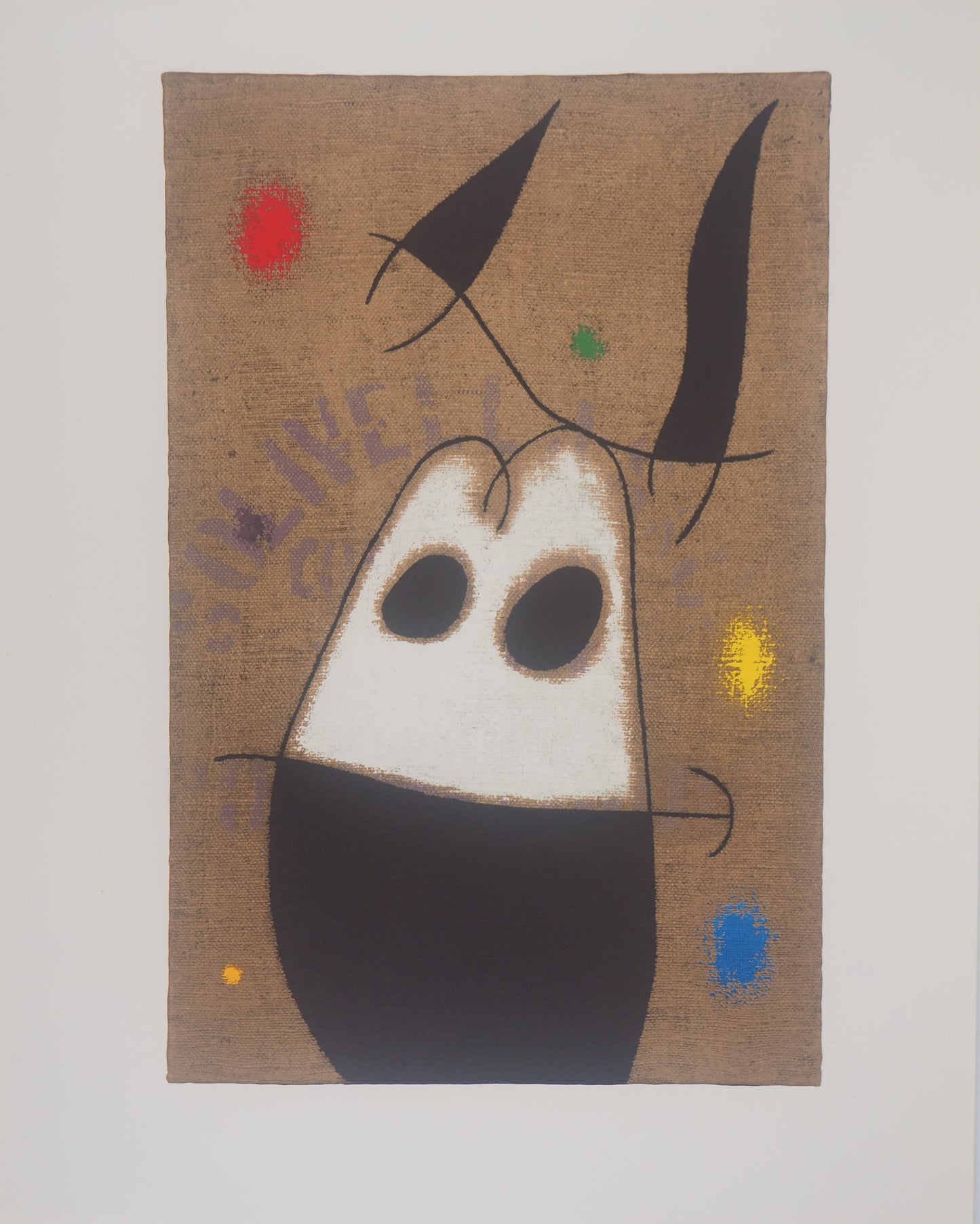 Joan MIRO : L'oiseau - Lithographie signée