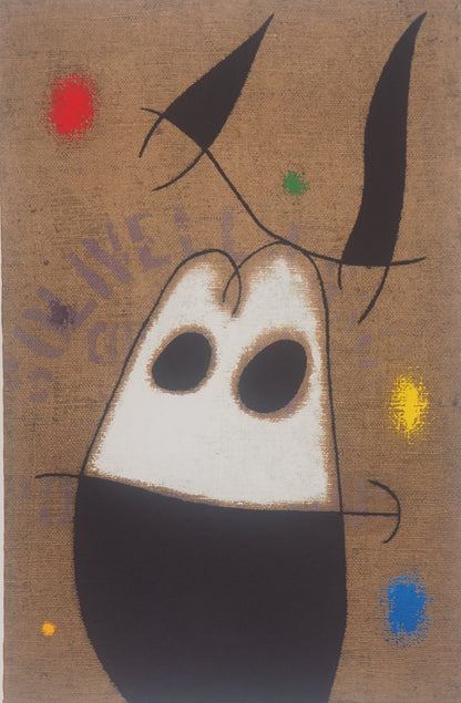 Joan MIRO : L'oiseau - Lithographie signée