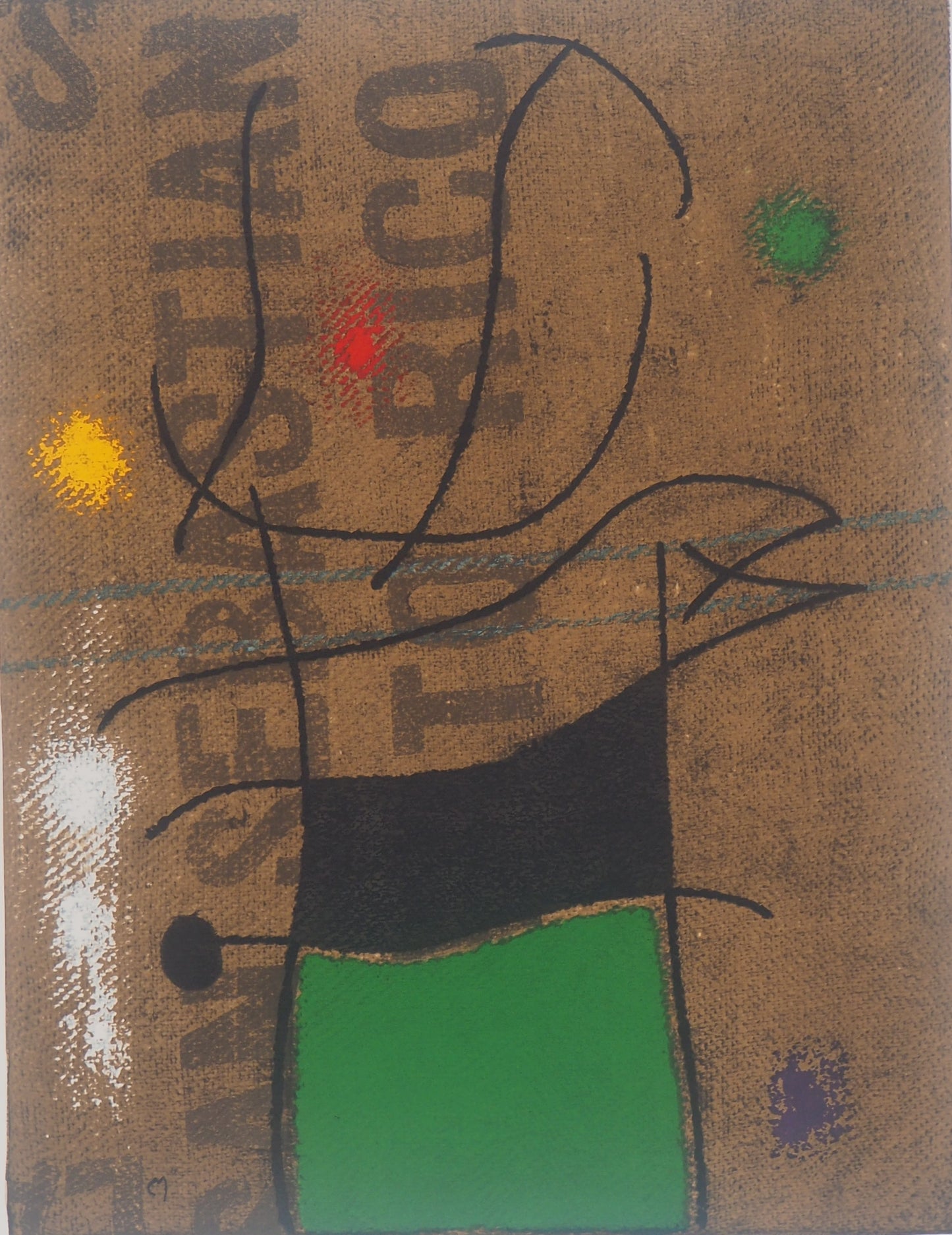 Joan MIRO : L'acrobate - Lithographie signée