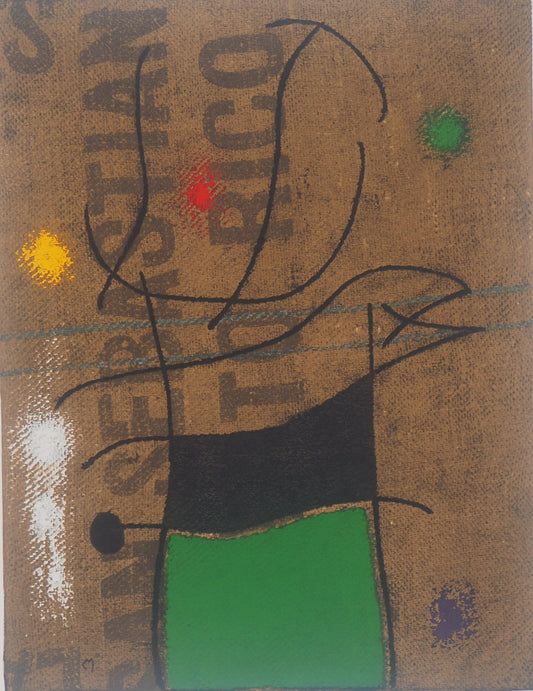 Joan MIRO : L'acrobate - Lithographie signée