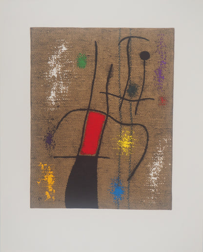 Joan MIRO : La musicienne - Lithographie signée