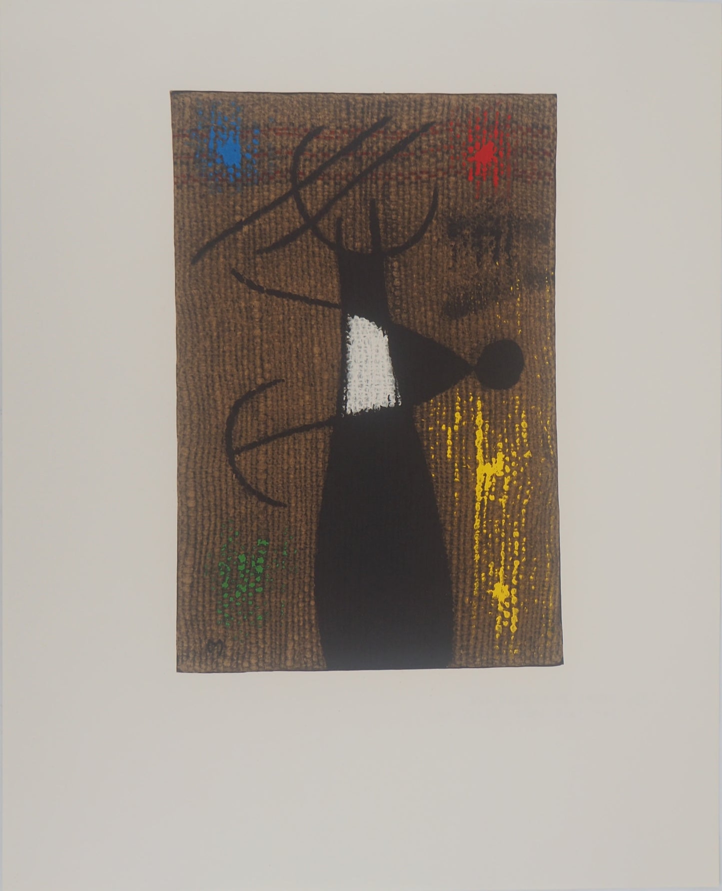 Joan MIRO : Maternité, Femme et enfant - Lithographie signée