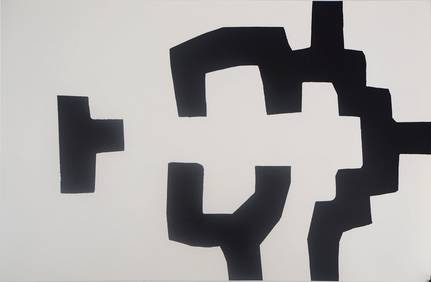 Eduardo CHILLIDA : Abstraction - Sérigraphie originale