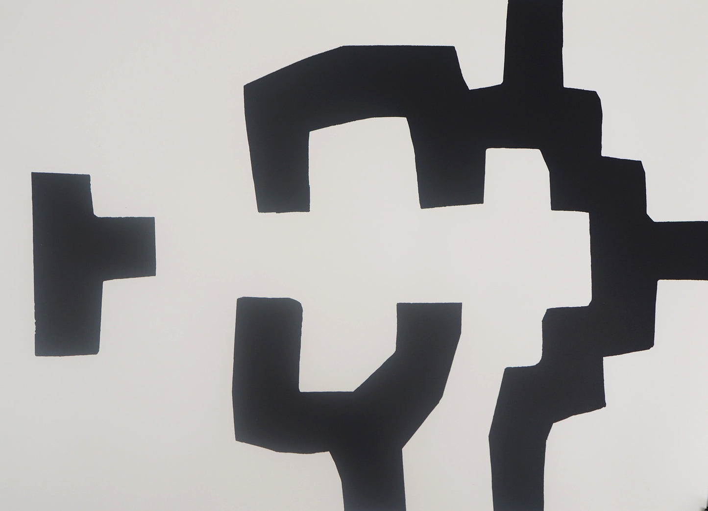 Eduardo CHILLIDA : Abstraction - Sérigraphie originale