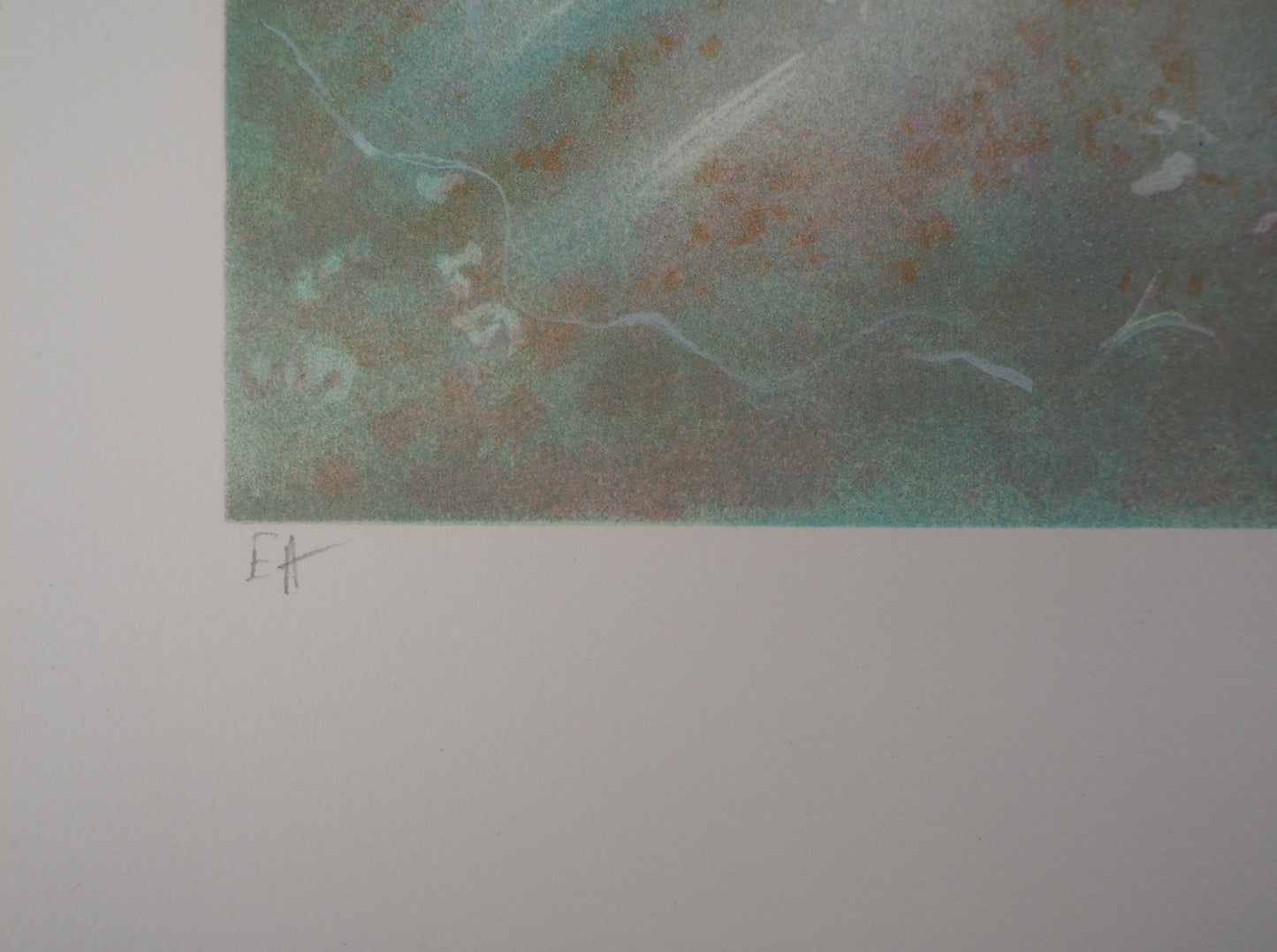 Guy RIBES : Fée du Printemps - Lithographie originale signée