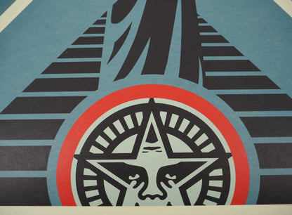 Shepard FAIREY (OBEY) : Lotus Angel - Lithographie originale signée