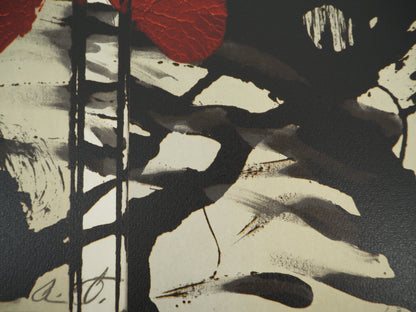 Antoni TAPIES :  Dualité - Lithographie signée