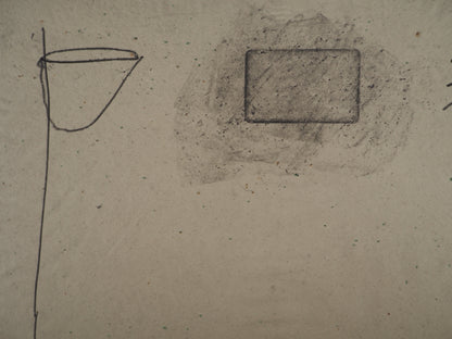 Antoni TAPIES : Hommage à la mathématique - Lithographie signée
