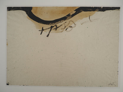 Antoni TAPIES : Collier - Lithographie signée
