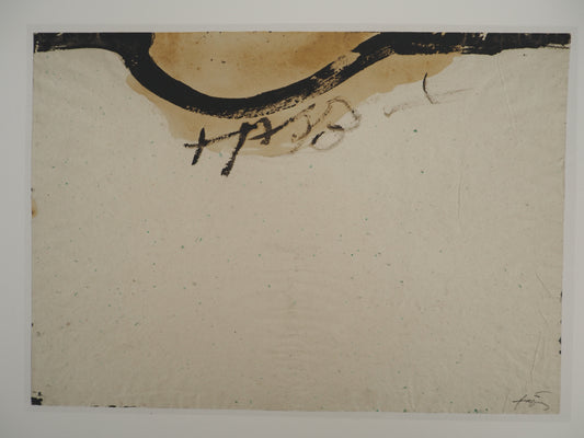 Antoni TAPIES : Collier - Lithographie signée