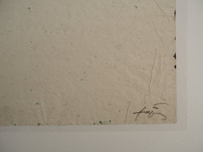 Antoni TAPIES : Collier - Lithographie signée