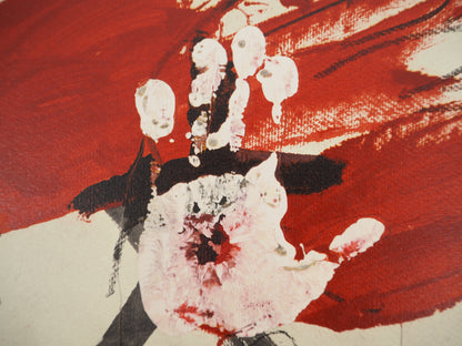 Antoni TAPIES : La Main blanche - Lithographie signée