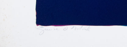 Marcel MOULY : Le port - Lithographie originale signée