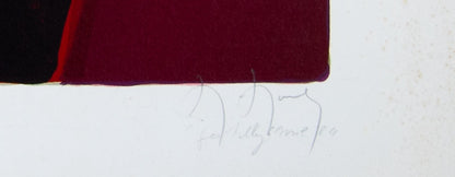 Marcel MOULY : Le port - Lithographie originale signée